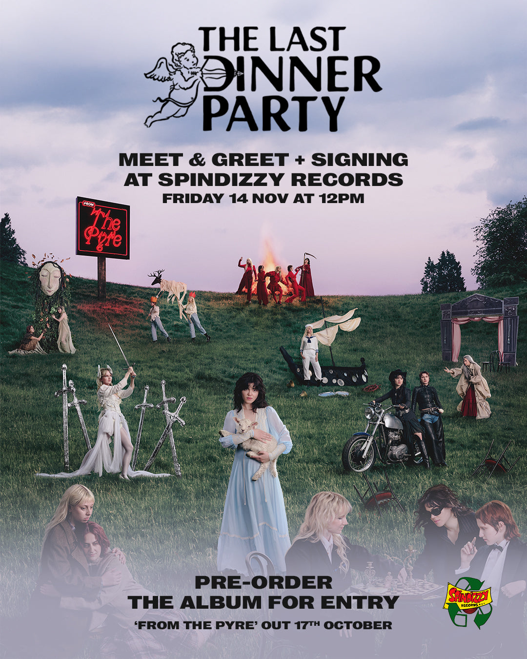 THE LAST DINNER PARTY - Meet & Greet & Signing - NOV 14th