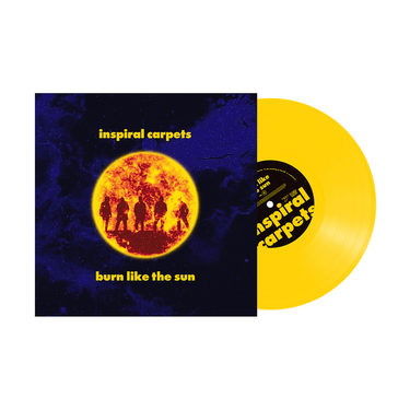 Indie Blue Galaxy Cover - Yellow Vinyl LP