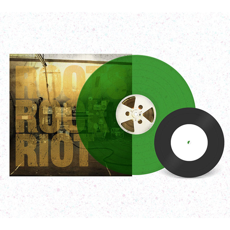 SKINDRED - Roots Rock Riot - LP + Bonus 7" - Limited Transparent Green Vinyl