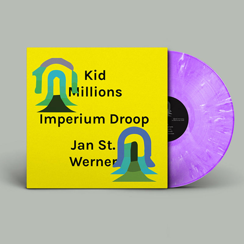 KID MILLIONS AND JAN ST WERNER - Imperium Droop - LP - Opaque Purple / White Hi Melt Vinyl