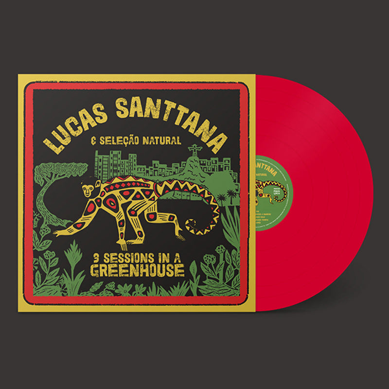 LUCAS SANTTANA - 3 Sessions In A Greenhouse - LP - Limited Red Vinyl