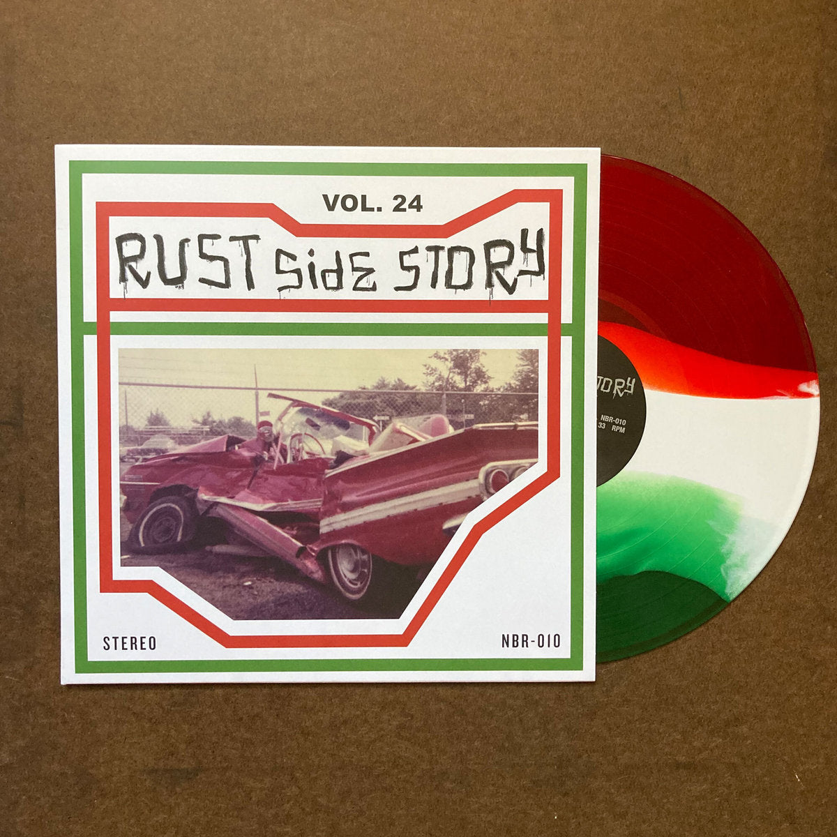 VARIOUS - Rust Side Story Vol. 24 - LP - Limited Tri-Colour Vinyl