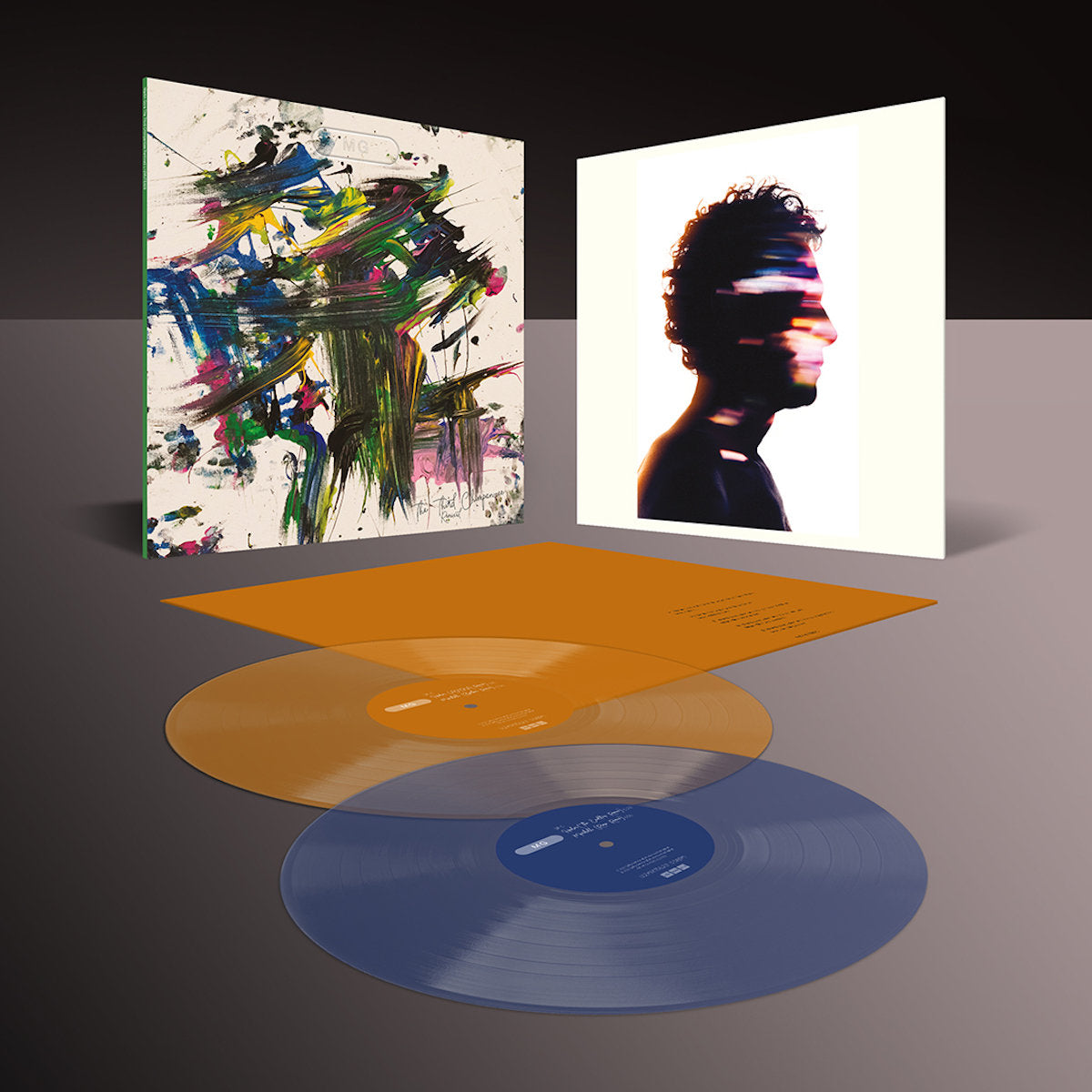MG (Martin Gore) - The Third Chimpanzee Remixed - 12" X 2 - Transparent Orange / Blue Vinyl