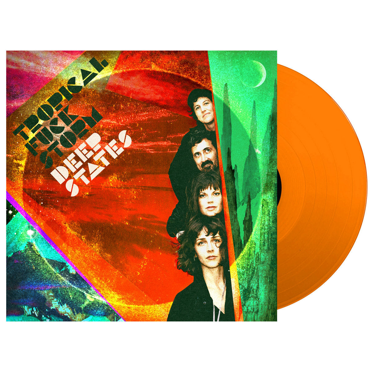 TROPICAL FUCK STORM - Deep States - LP - Translucent Orange Vinyl