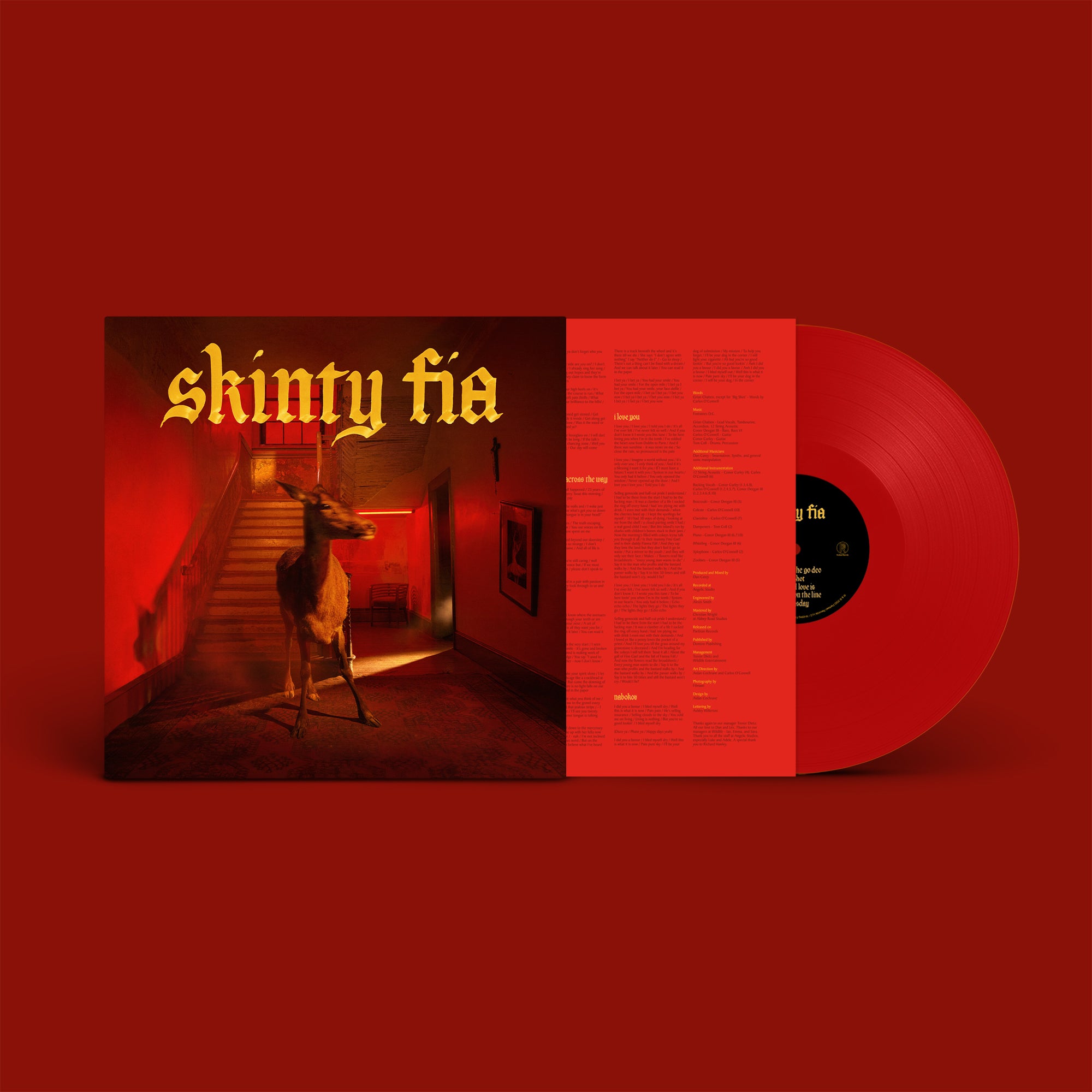 FONTAINES D.C - Skinty Fia - LP - Red Vinyl