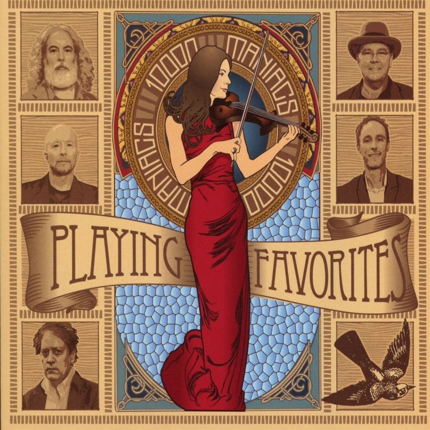 10000 MANIACS - Playing Favorites - 2 LP - Opaque Red Vinyl [RSD 2024]