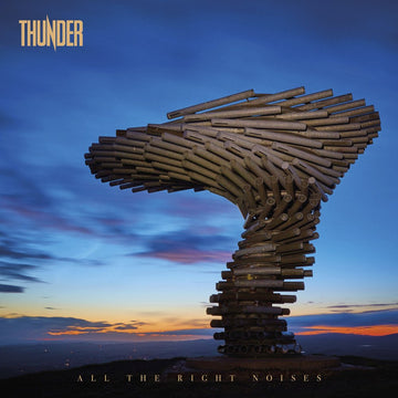 THUNDER - All the Right Noises [Deluxe] - 2LP - Blue & Orange Galaxy Coloured Vinyl