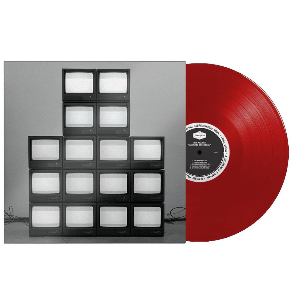 RISE AGAINST - Nowhere Generation - LP - Transparent Red Vinyl