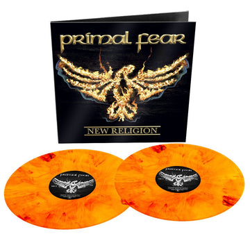 PRIMAL FEAR - New Religon - 2LP - Limited Orange / Red Marbled Vinyl