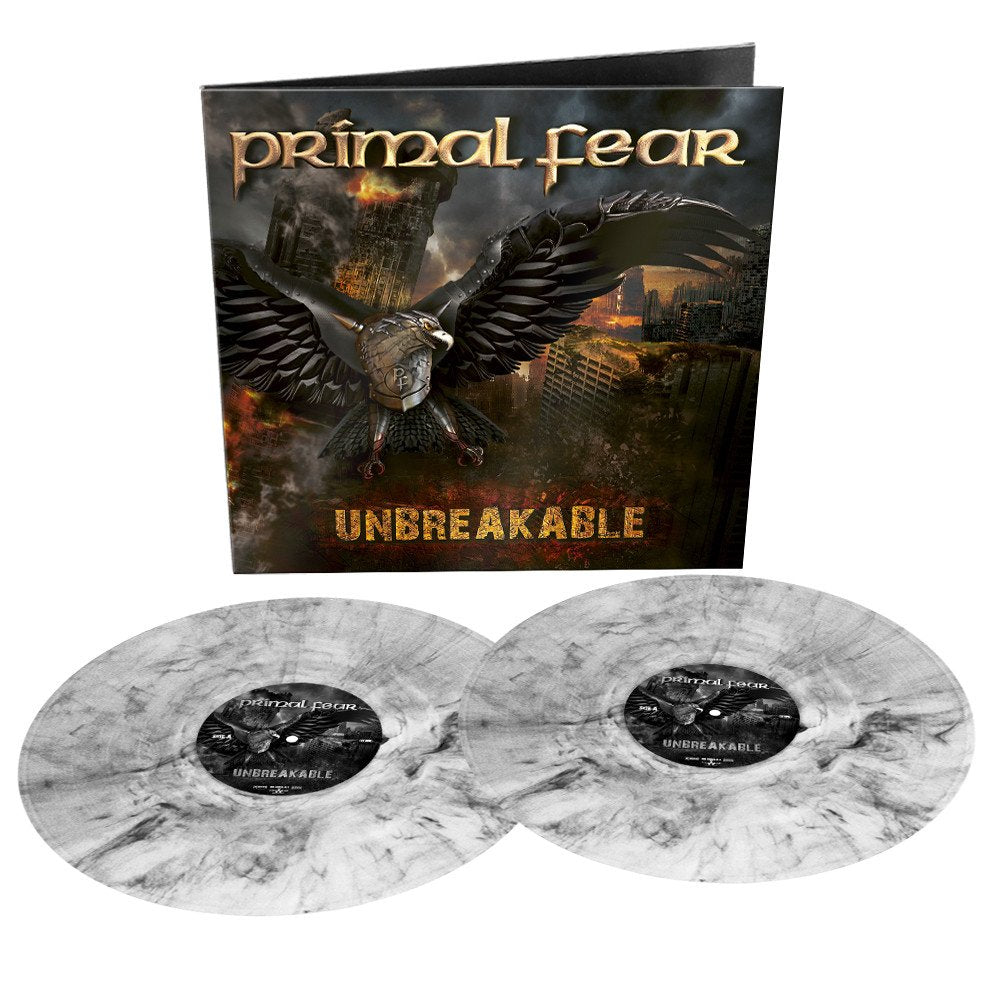 PRIMAL FEAR - Unbreakable - 2LP - White/Black Marbled Vinyl