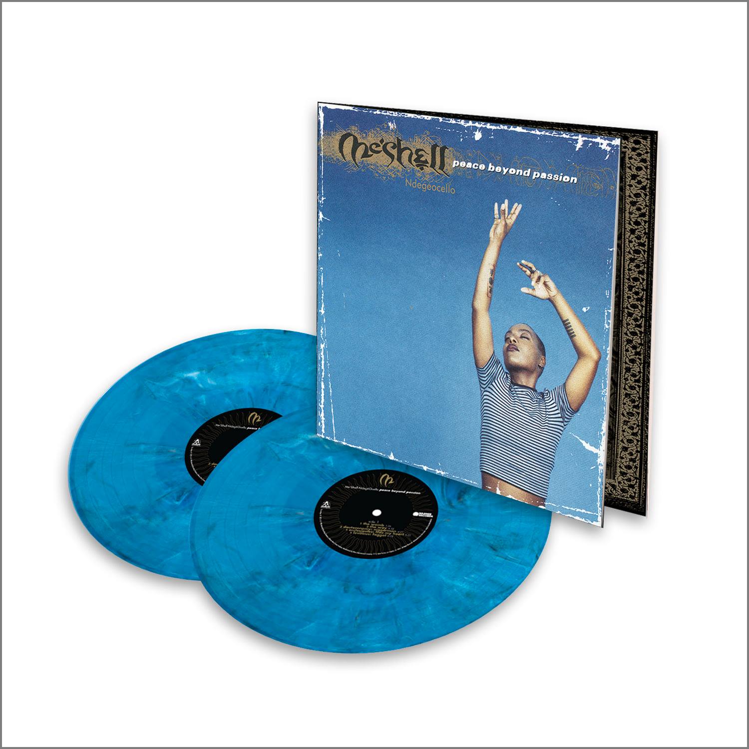 MESHELL NDEGEOCELLO - Peace Beyond Passion (+ Bonus Tracks) - 2LP - Crystal Clear, Solid Silver & Solid Blue Mixed Vinyl [RSD2021-JUN12]