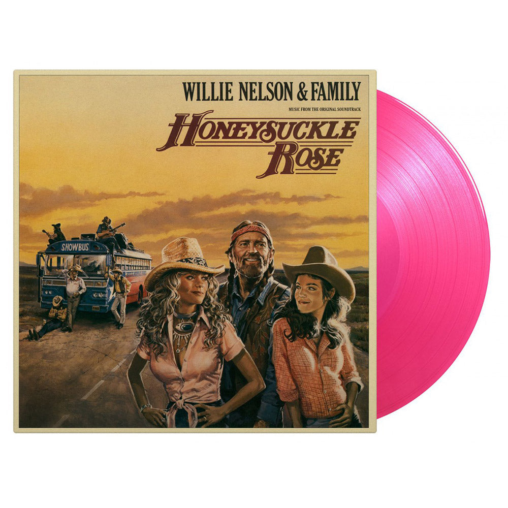 WILLIE NELSON & FAMILY - Honeysuckle Rose (Expanded) - 2LP - 180g Rose Coloured Vinyl
