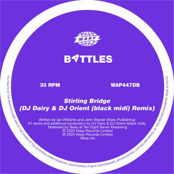 BATTLES - Juice B Mixed - 12" - Vinyl