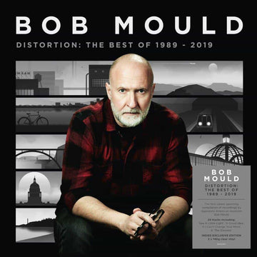 BOB MOULD - Distortion: The Best Of 1989-2019 - 2LP - 140g Clear Vinyl