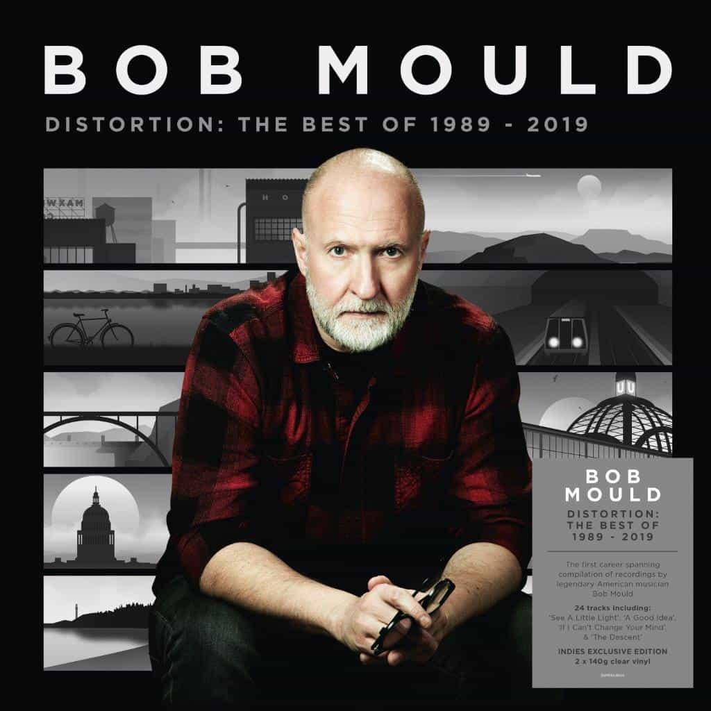 BOB MOULD - Distortion: The Best Of 1989-2019 - 2LP - Clear Vinyl