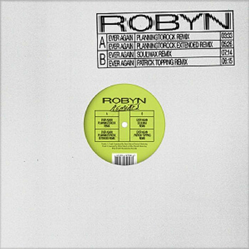 ROBYN - Ever Again (Remixes) (LRSD 2020) - Limited Edition 12" (JULY 3rd)