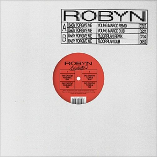 ROBYN - Baby Forgive Me (Remixes) (LRSD 2020) - Limited Edition 12" (JULY 3rd)