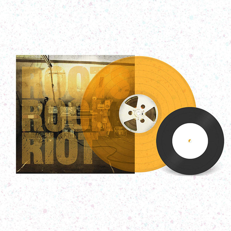 SKINDRED - Roots Rock Riot - LP + Bonus 7" - Limited Transparent Orange Vinyl