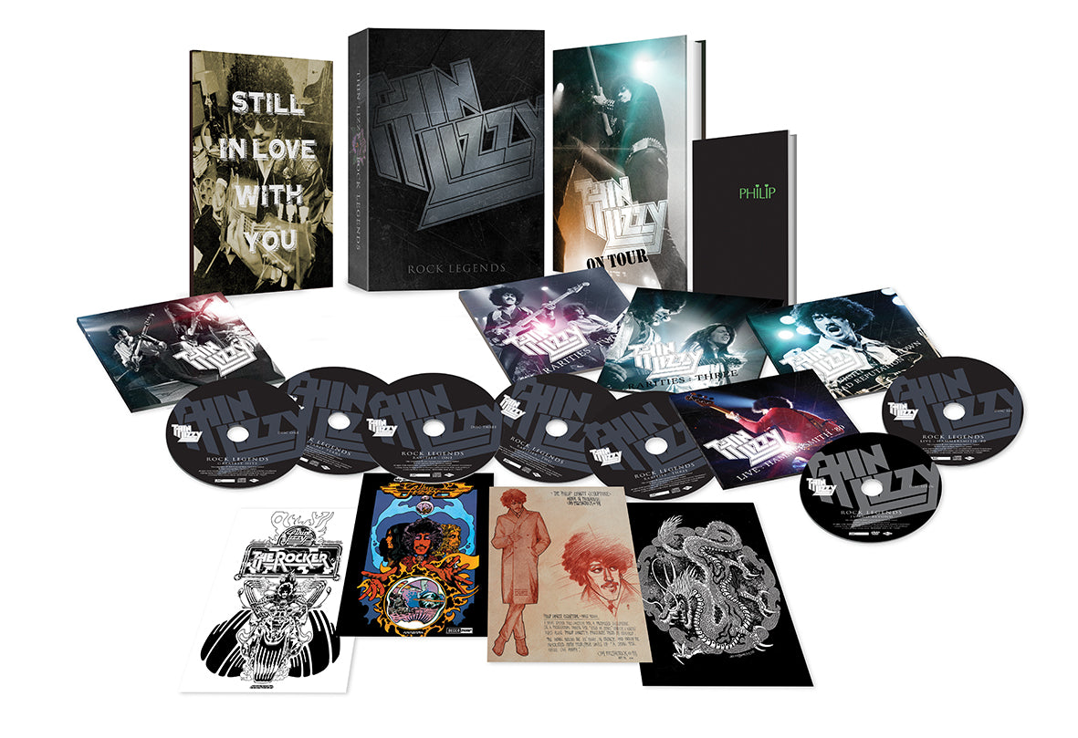 THIN LIZZY - ‘ROCK LEGENDS’ - 6CD/DVD - Super Deluxe Edition Boxset