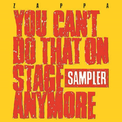 FRANK ZAPPA - You Can't Do That On Stage Anymore - 2LP - Limited Red And Yellow Transparent Vinyl [RSD2020-OCT24]