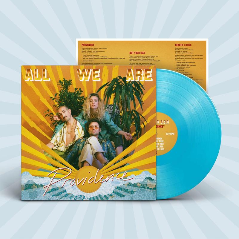 ALL WE ARE - Providence - LP - Limited Blue Vinyl