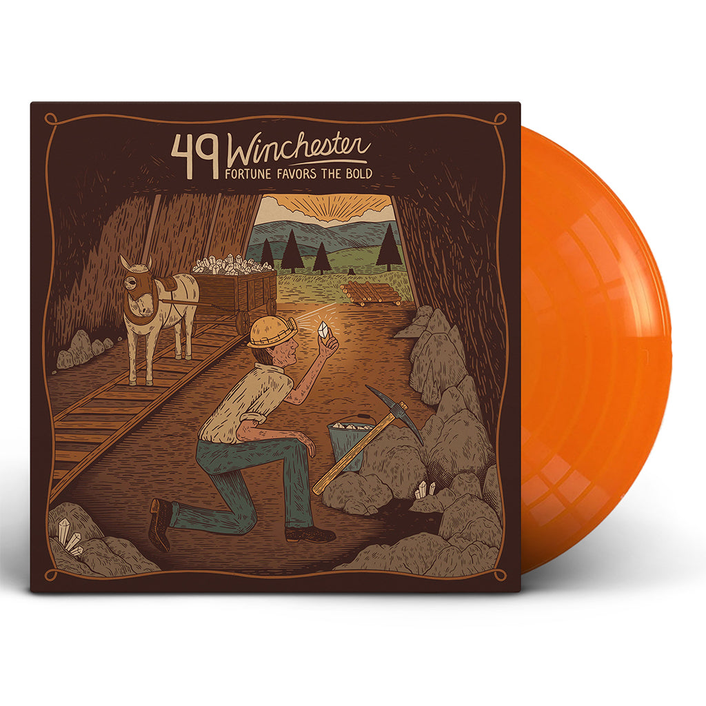 49 WINCHESTER - Fortune Favors The Bold - LP - Transparent Orange Vinyl