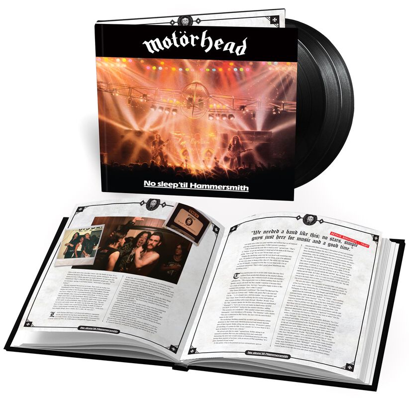 MOTORHEAD - No Sleep ’Til Hammersmith (Re-mastered) - 3LP - Vinyl