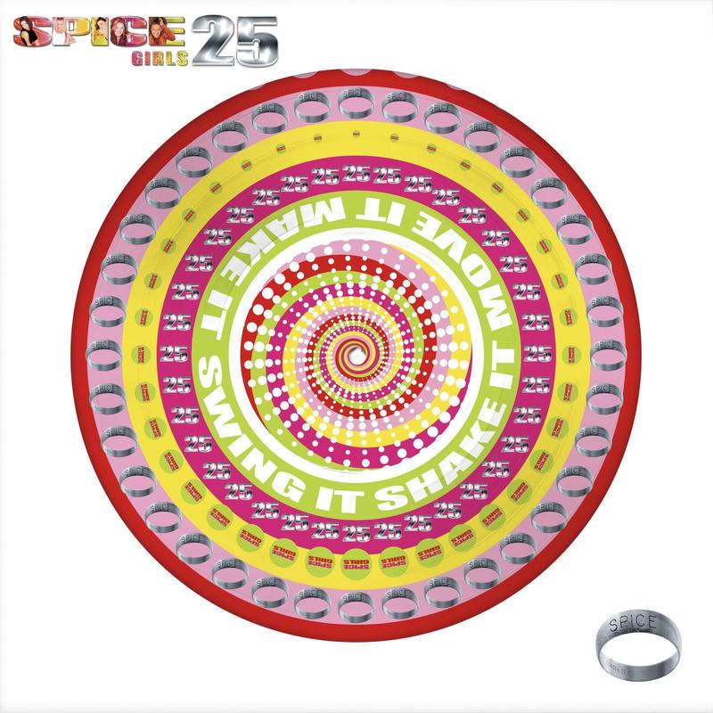 SPICE GIRLS - Spice 25 (25th Anniv. Edition) - LP - Zoetrope Picture Disc Vinyl