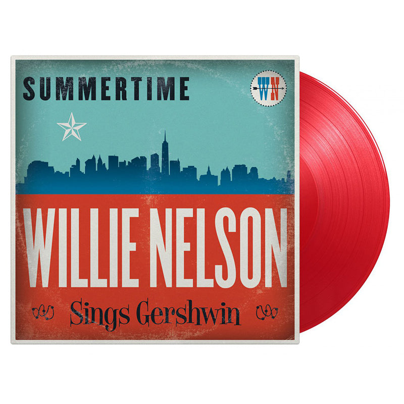 WILLIE NELSON - Summertime:  Willie Nelson Sings Gershwin - LP - 180g Limited Transparent Red Vinyl