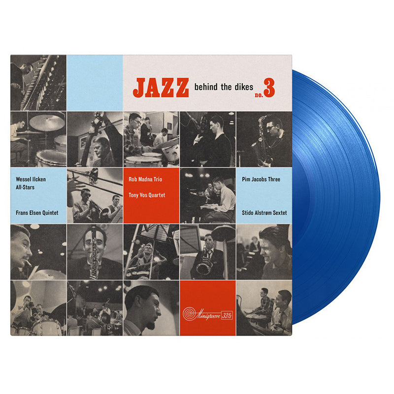 VARIOUS - Jazz Behind the Dikes Vol. 3 - LP - 180g Blue Vinyl