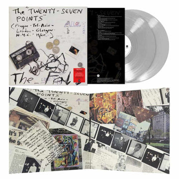 THE FALL – The Twenty-Seven Points: Live 92-95 – 2LP - Limited Edition Clear Vinyl