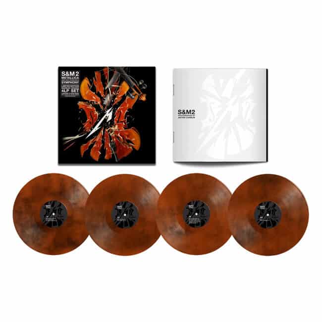 METALLICA – S&M2 – 4LP – Limited Orange Marbled Vinyl