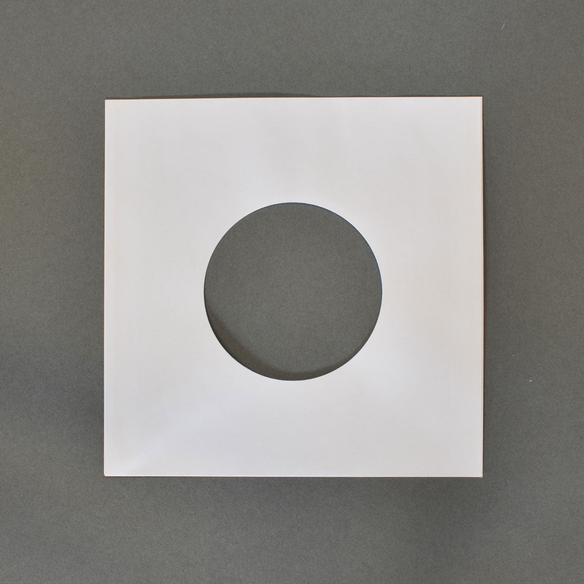 7″ White Paper Sleeve