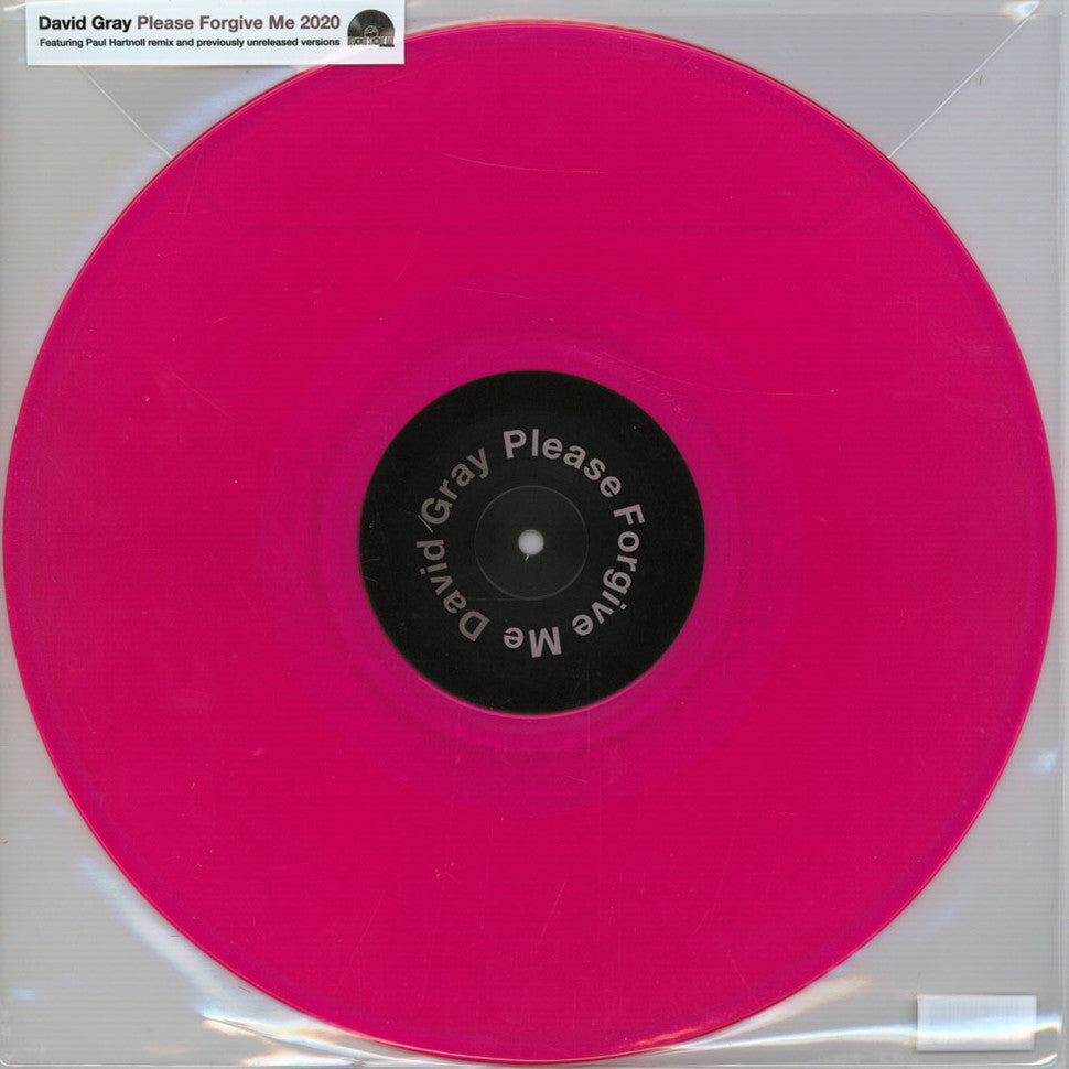 DAVID GRAY - Please Forgive Me - 12" - Limited Pink Vinyl