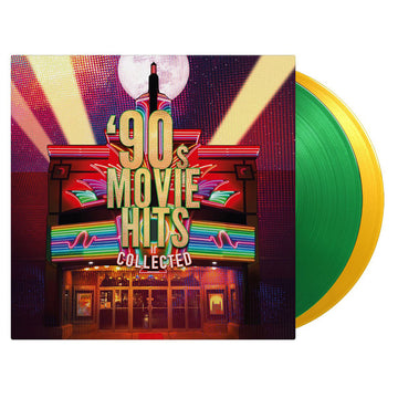 VARIOUS - 90's Movie Hits Collected - 2LP - 180g Translucent Green / Translucent Yellow Vinyl