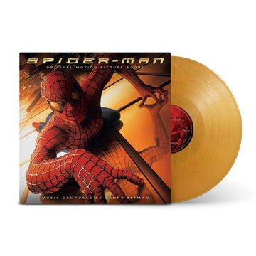 DANNY ELFMAN - Spiderman - Original Motion Picture Score (2022 Reissue w/ Poster) - LP - Gatefold 180g Gold Vinyl