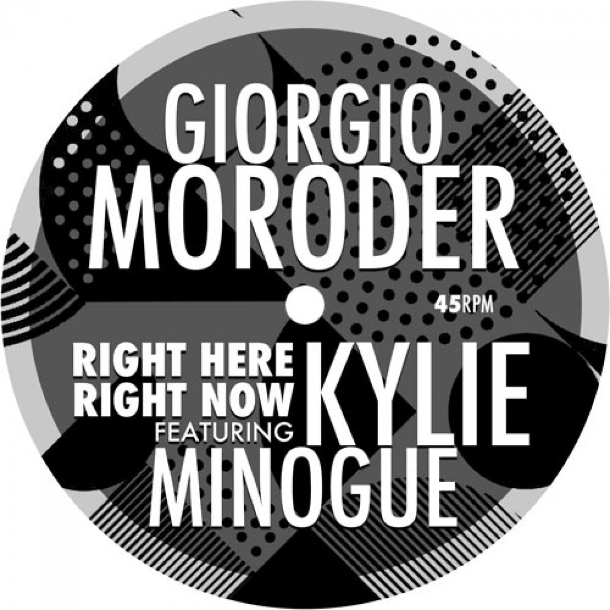 GIORGIO MORODER FEAT KYLIE - Right Here Right Now - 12" - Limited Yellow Vinyl