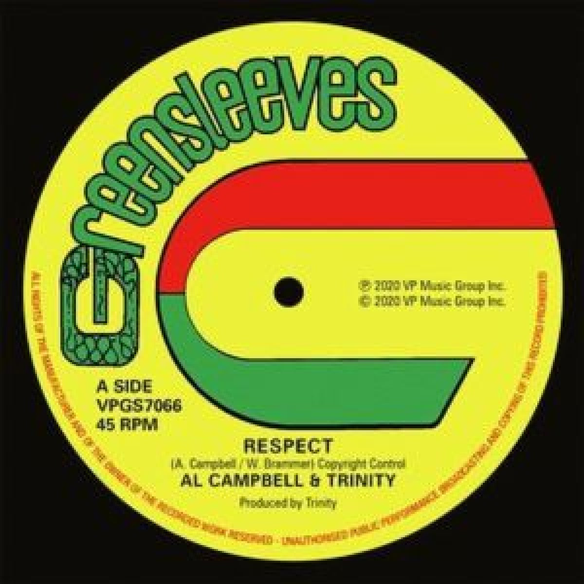 AL CAMPBELL & TRINITY - Respect  - 12" - Vinyl