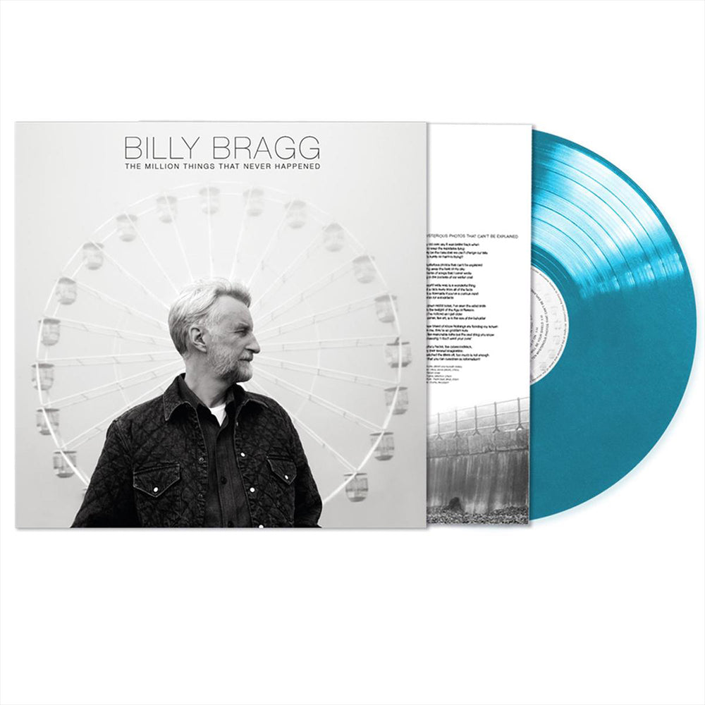 BILLY BRAGG - The Million Things That Never Happened - LP - Transparent Blue / Green Vinyl