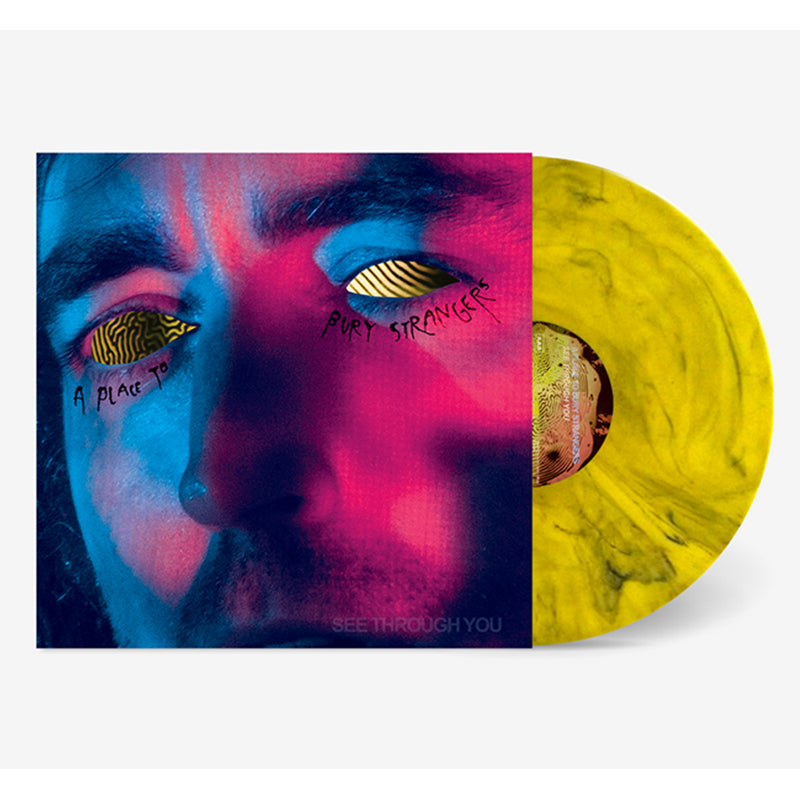 A PLACE TO BURY STRANGERS - See Through You - LP - Yellow / Black Marbled Vinyl