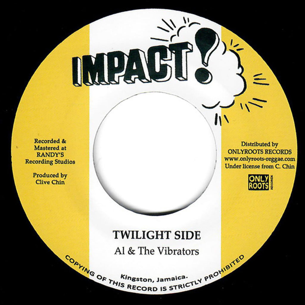 A1 & THE VIBRATORS - Twilight Side / Twilight Version (Repress) - 7" - Vinyl