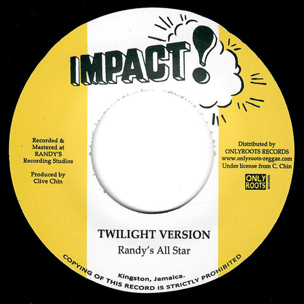 A1 & THE VIBRATORS - Twilight Side / Twilight Version (Repress) - 7" - Vinyl