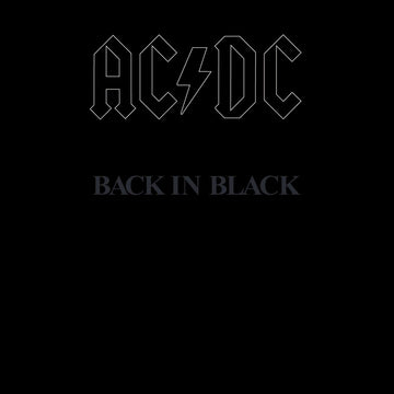 AC/DC - Back In Black - LP - 180g Vinyl