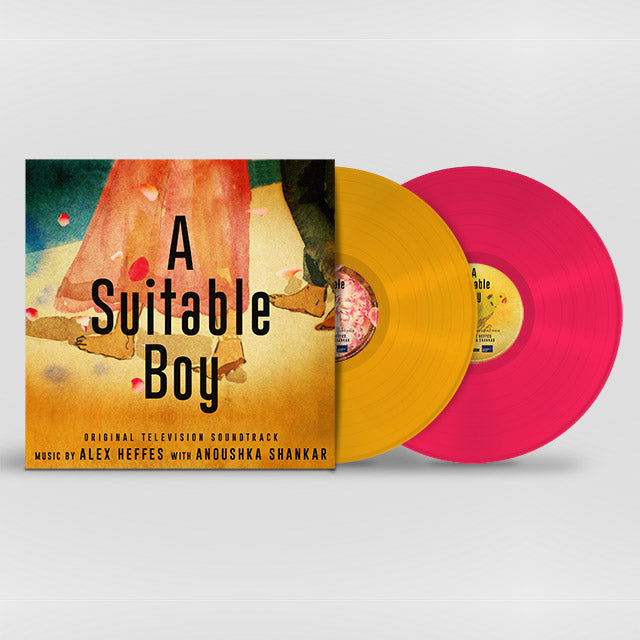 OST - A Suitable Boy - 2LP -  Numbered Jasmine / Fuchsia Coloured Vinyl [RSD2021-JUN12]