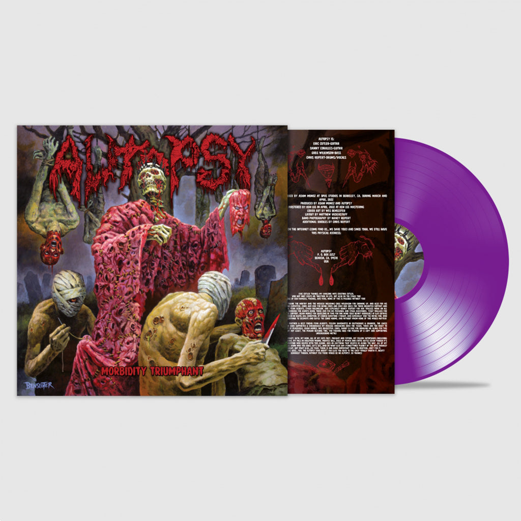 AUTOPSY - Morbidity Triumphant - LP - Purple Vinyl