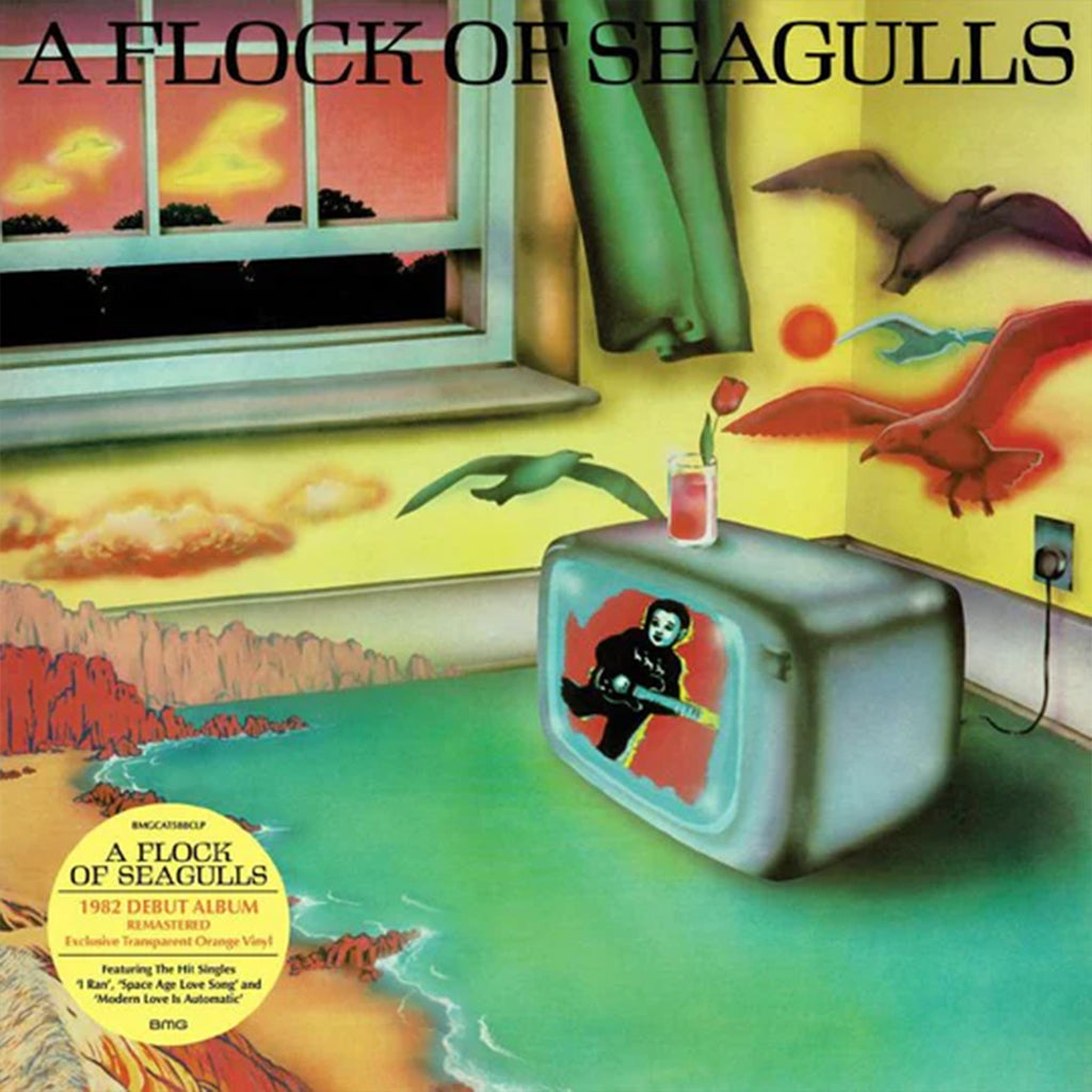 A FLOCK OF SEAGULLS - A Flock Of Seagulls (40th Anniversary Remastered Edition) - LP - Orange Vinyl