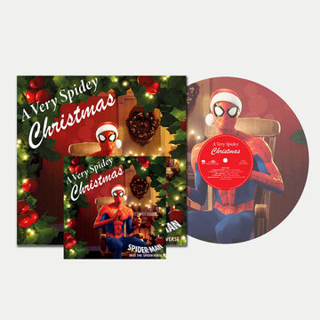 VARIOUS ARTISTS - A Very Spidey Christmas - 10" - White / Picture Disc Vinyl