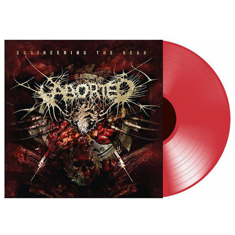 ABORTED - Engineering The Dead (2022 Reissue) - LP - Transparent Red Vinyl