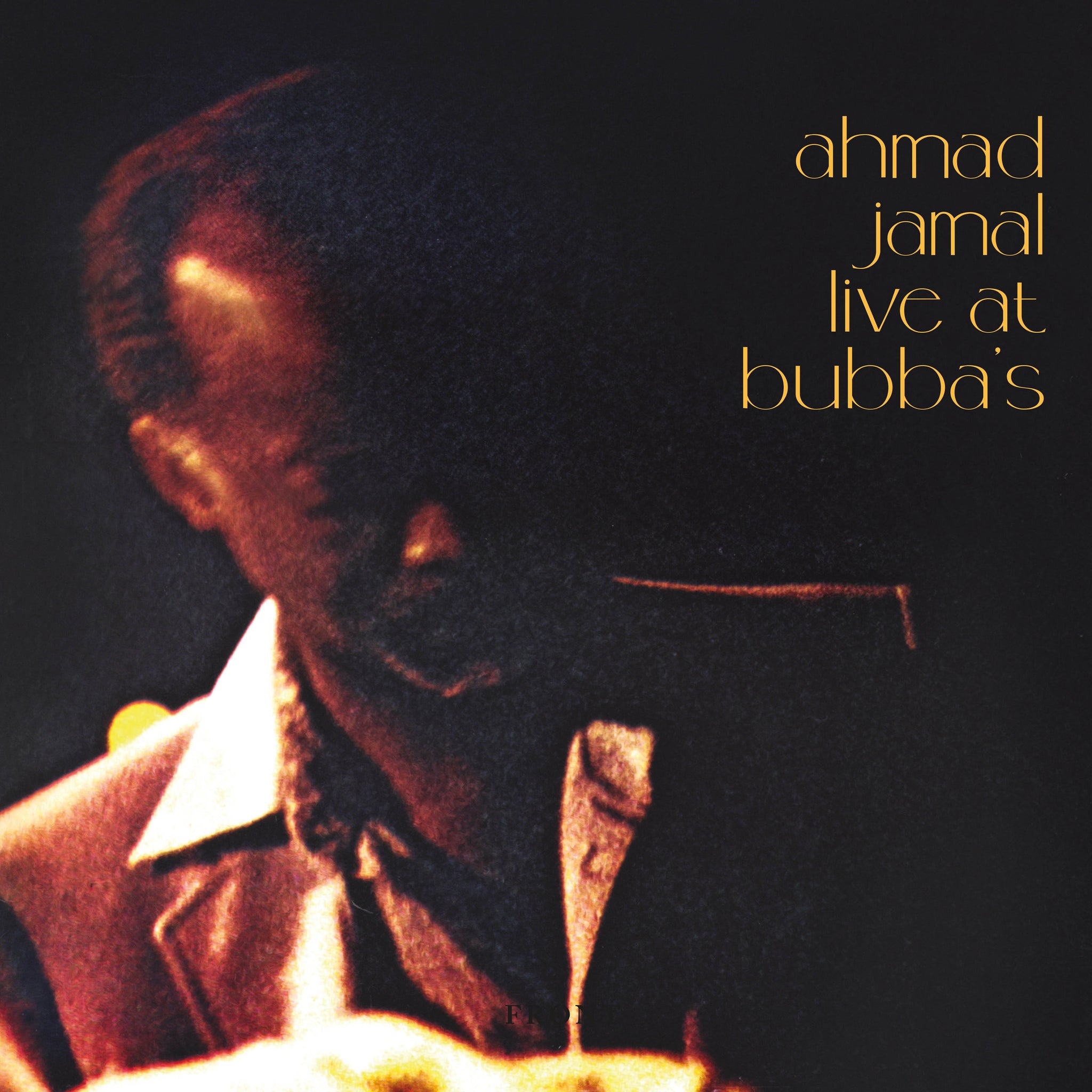 AHMAD JAMAL - Live at Bubba's - 1 LP - 2 Colour variations - Black Vinyl or Opaque Amber (Random) Colour Vinyl [RSD 2024]