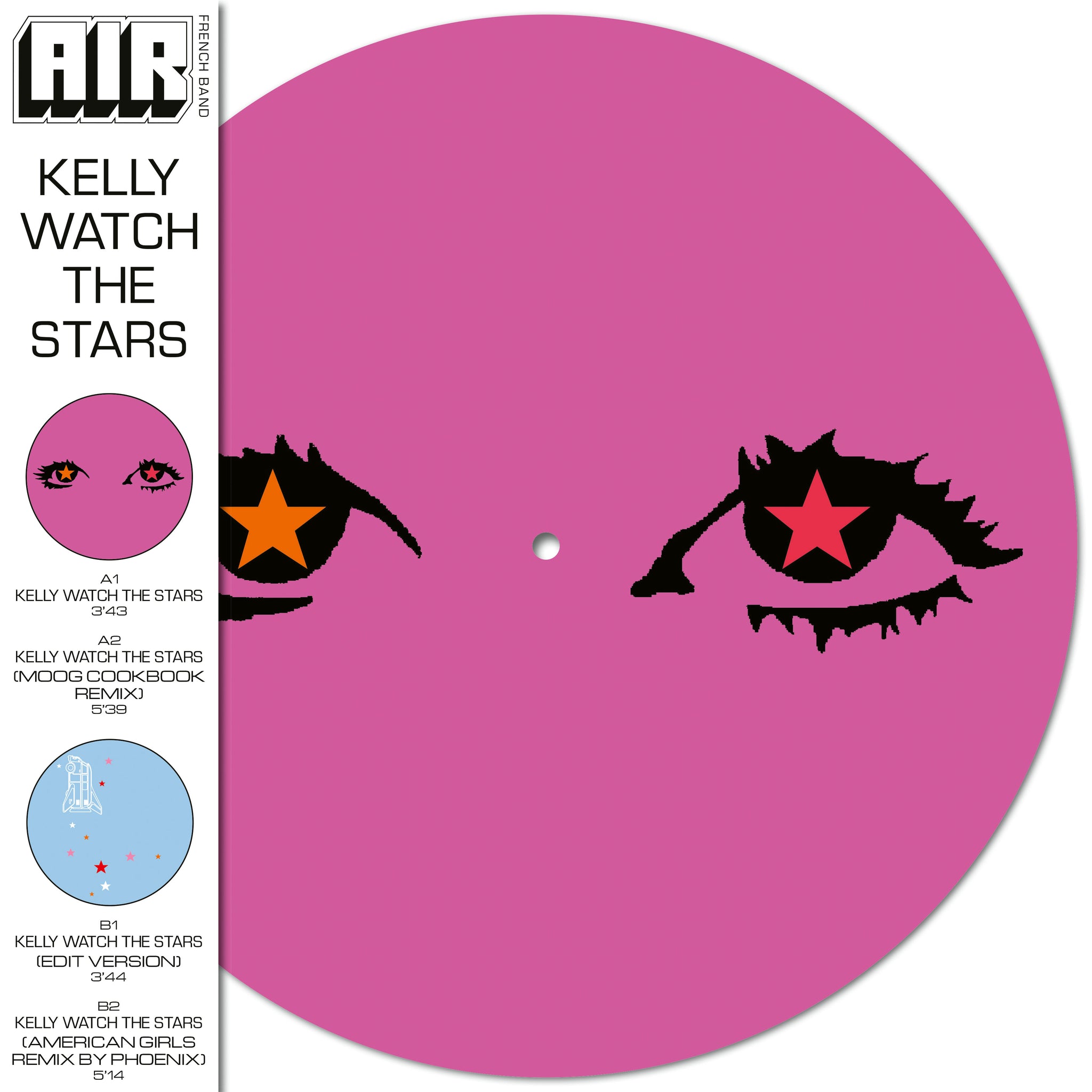 AIR - Kelly Watch The Stars - 12" Picture Disc Vinyl [RSD 2024]
